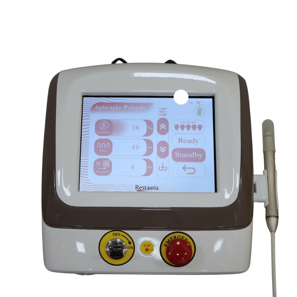Restauria Bioset — tela de aplicação pulsada