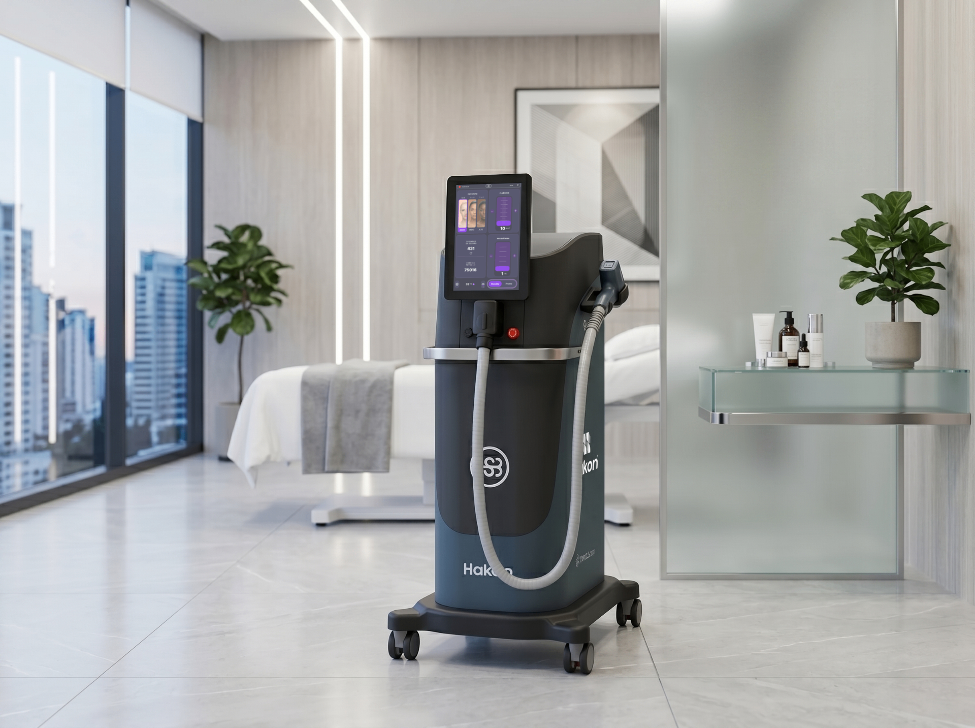 Hakon Medical San em ambiente clínico