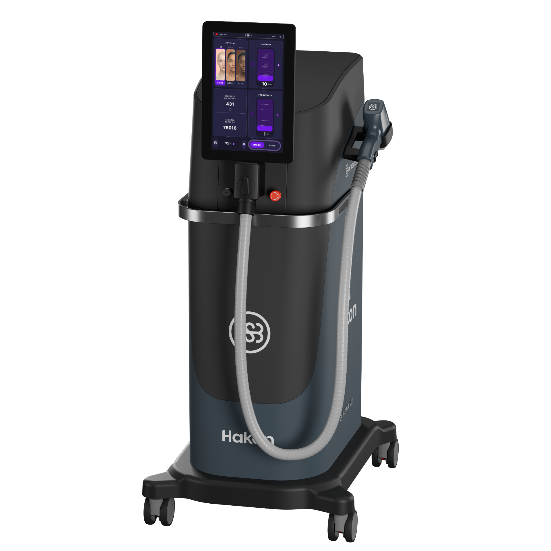 Hakon Medical San — equipamento de depilação a laser