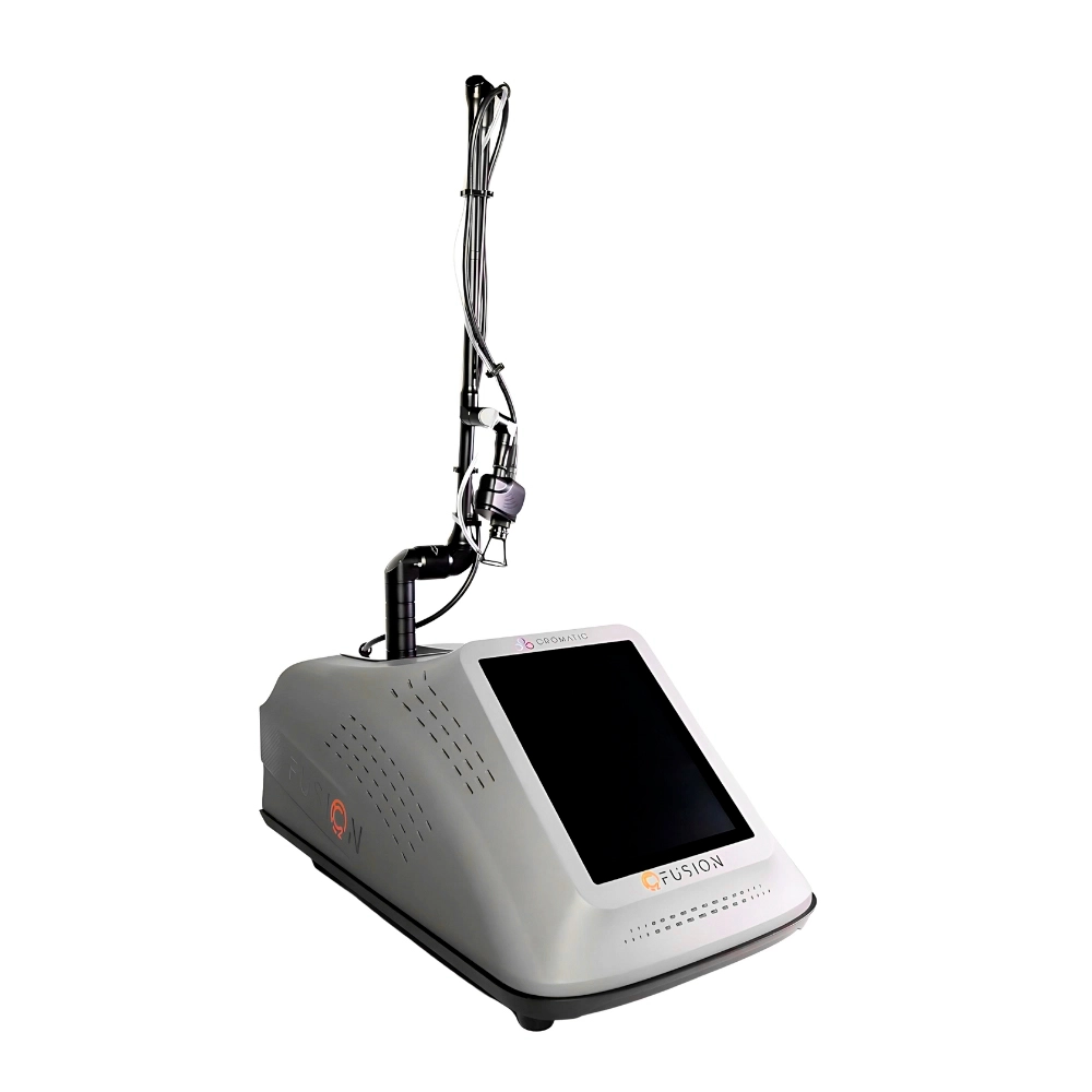 Fusion CO2 Cromatic - vista lateral com braço articulado