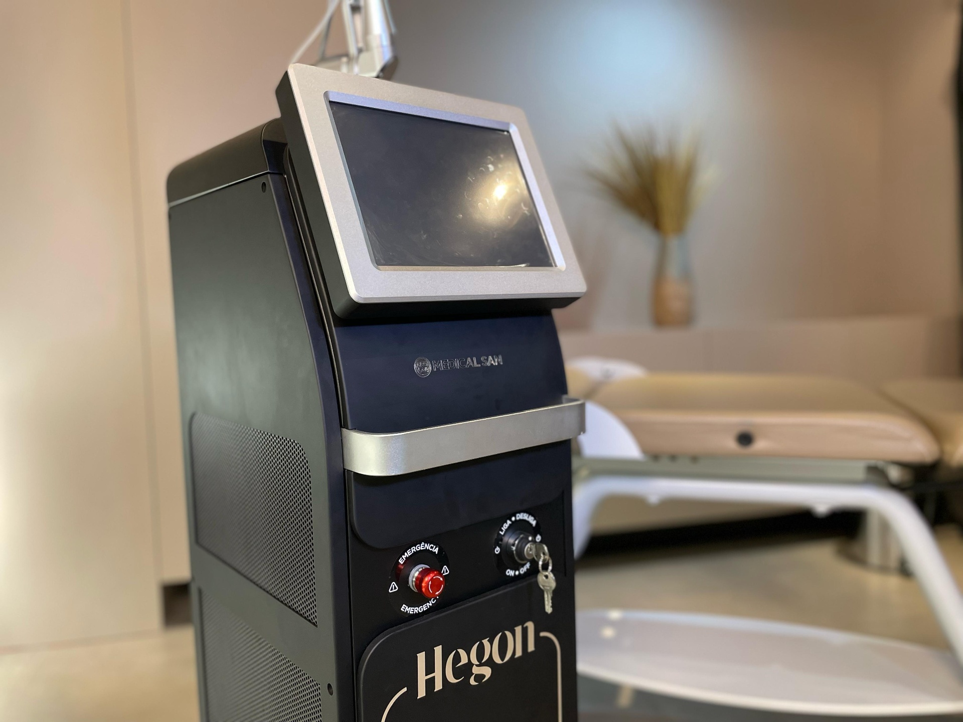 Hegon CO2 - detalhe do equipamento